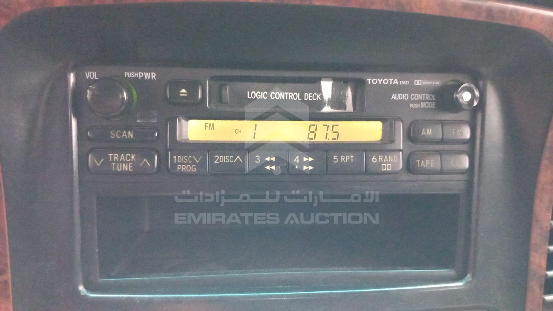 2000 TOYOTA LAND CRUISER VIN: JTEHJ09J115008443