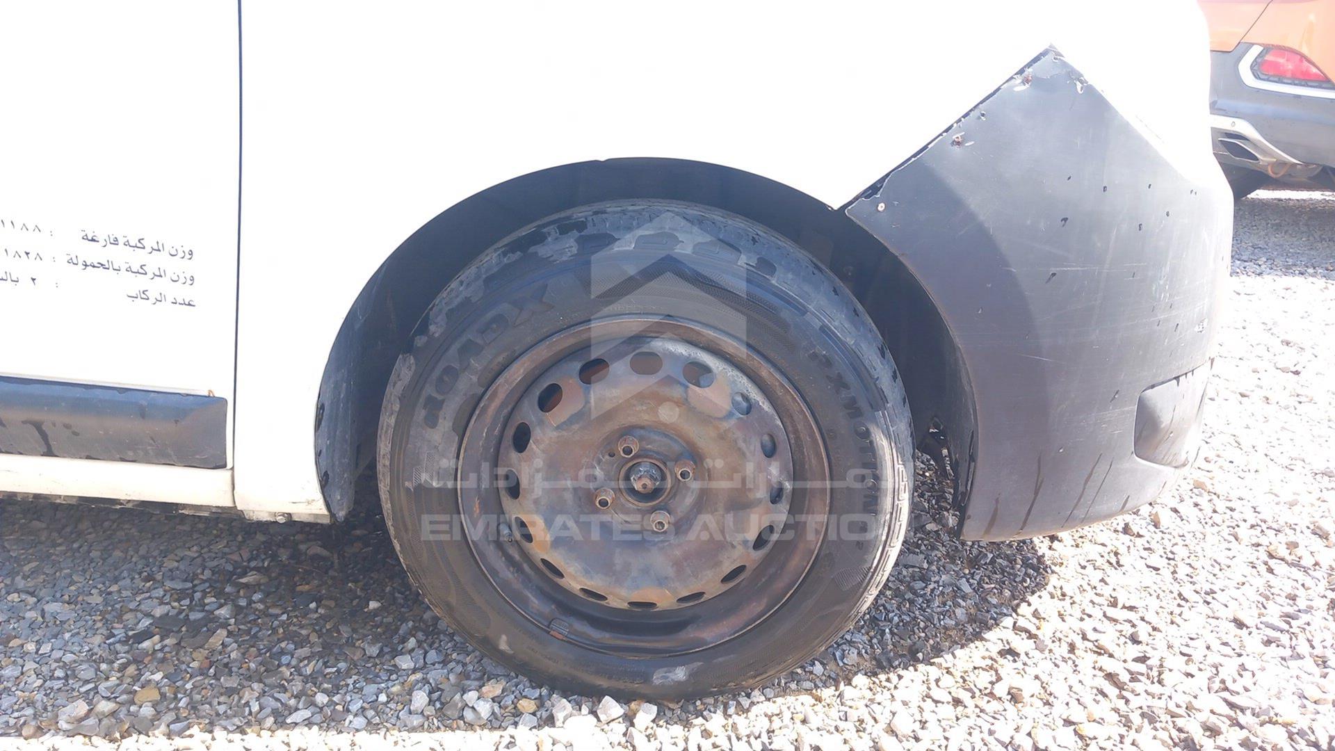 2019 RENAULT DOKKER VIN: VF18SRB41KG459726