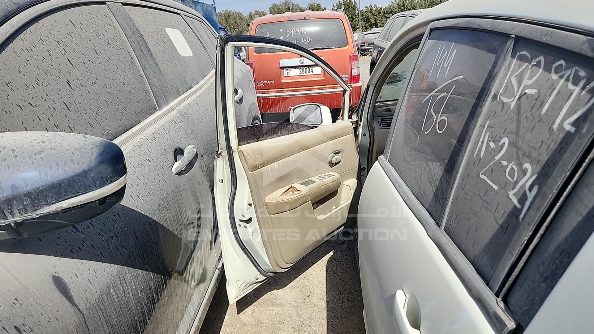 2008 NISSAN TIIDA VIN: JN1CC13CX8T013545