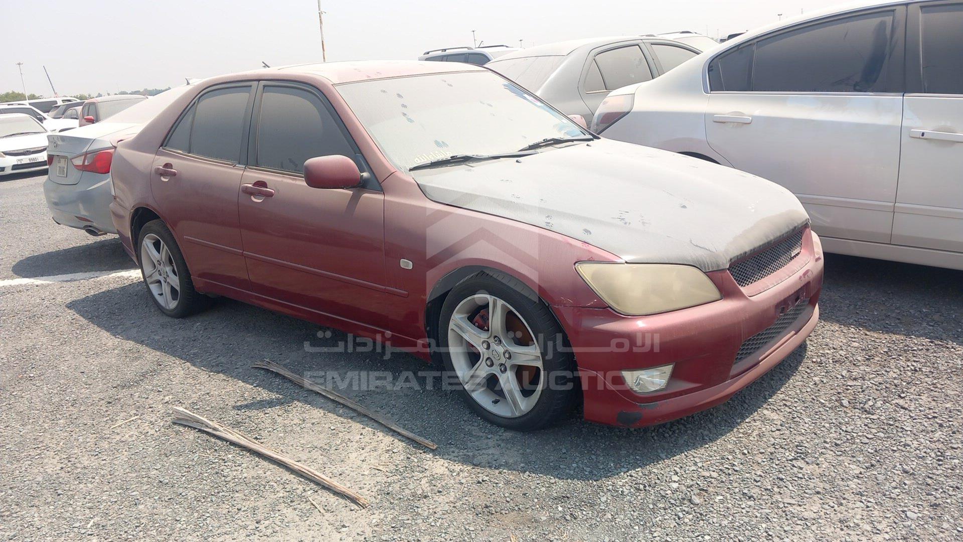 2001 LEXUS IS300 VIN: JTHBD182810031599