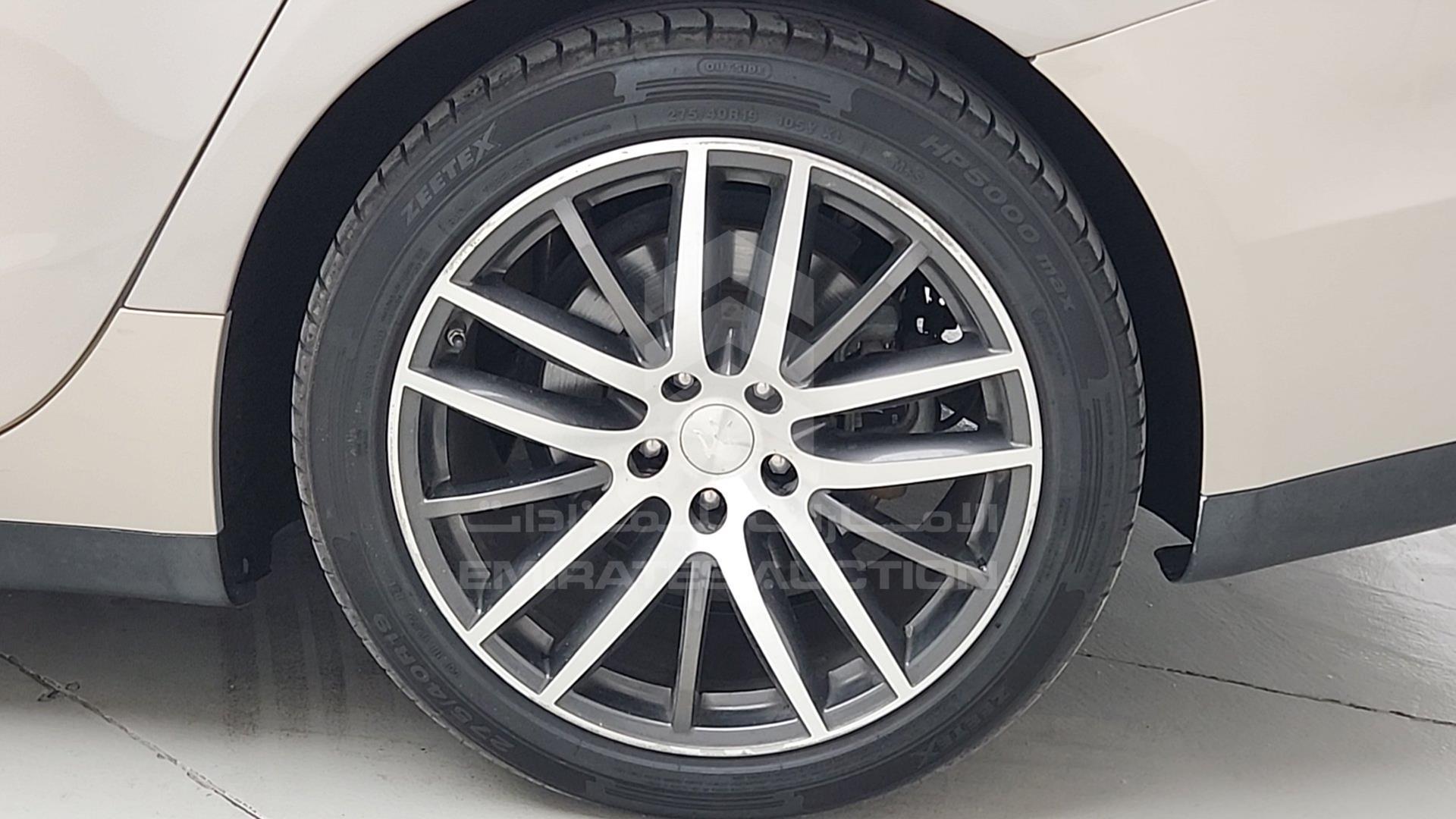 2014 MASERATI GHIBLI VIN: ZAMSS57F6E1087023