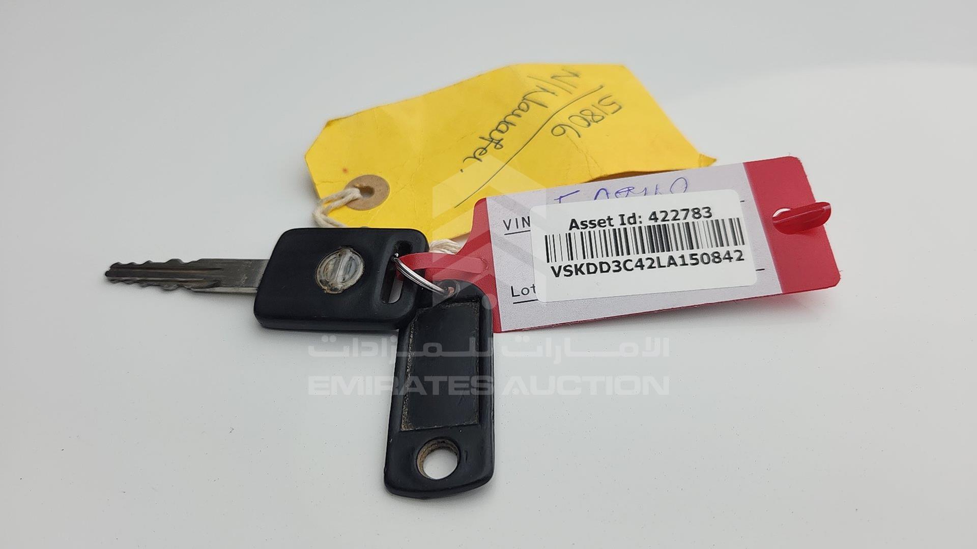 2020 NISSAN NAVARA VIN: VSKDD3C42LA150842