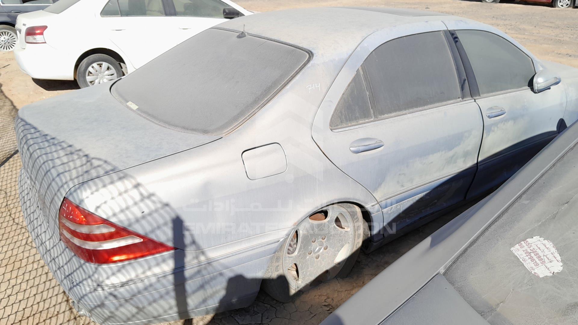 0 MERCEDES S 600 VIN: WDB2201781A145332