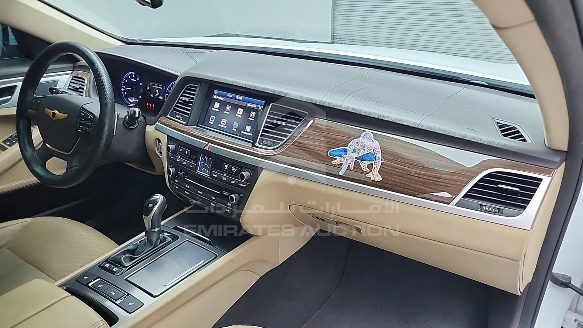 2015 HYUNDAI GENESIS VIN: KMHGN41EBFU057576