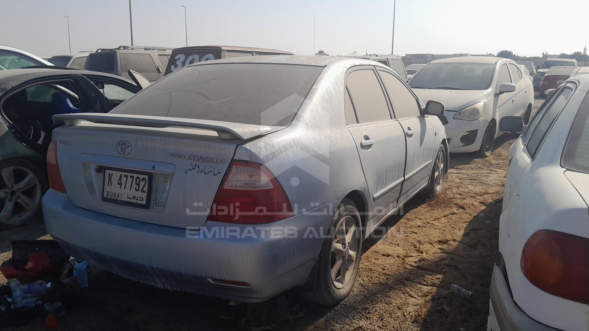 2006 TOYOTA COROLLA VIN: JTDBR22E963141109