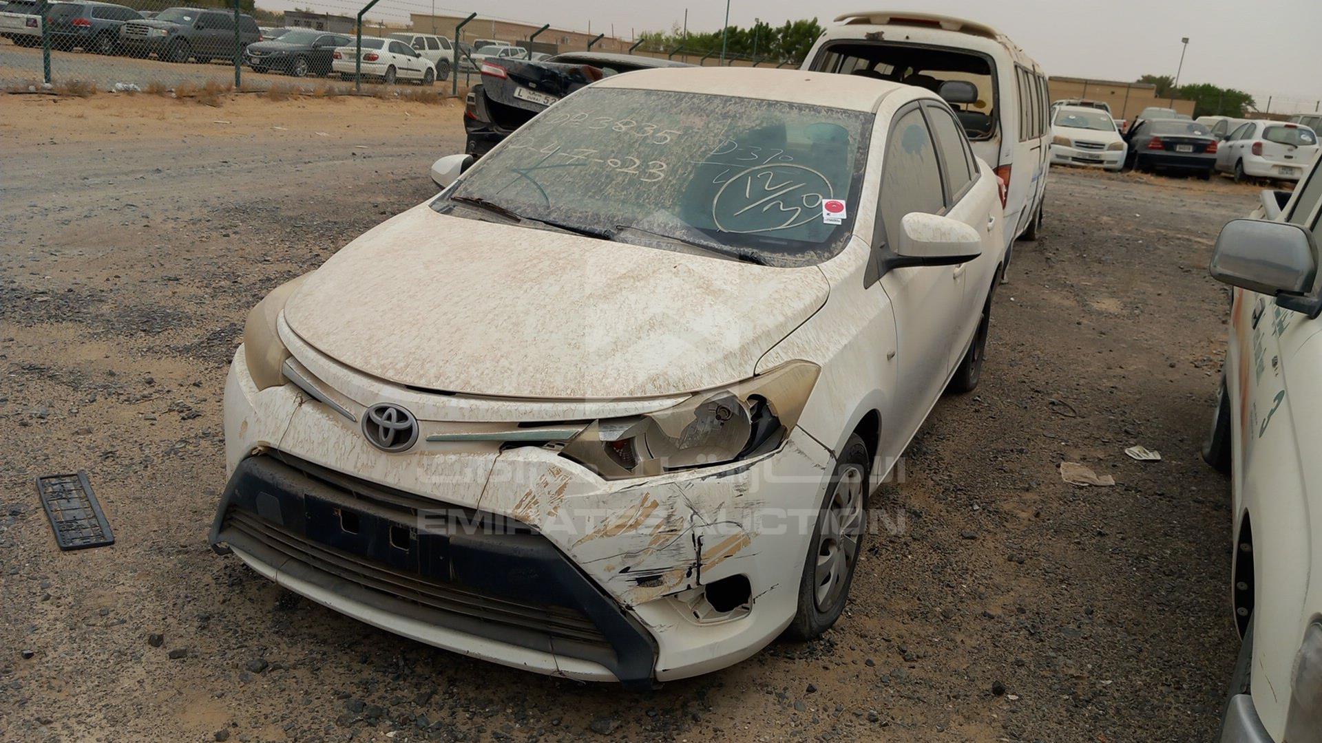 2014 TOYOTA YARIS VIN: MR2BT9F31E1087438