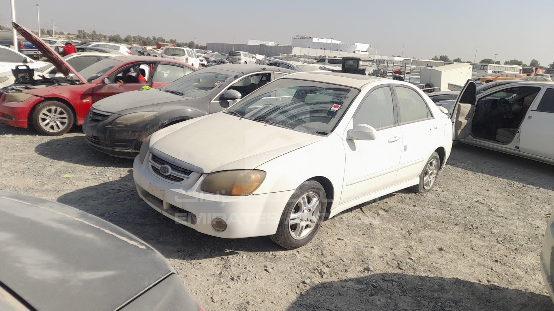 2006 KIA CERATO VIN: KNAFE222565244774