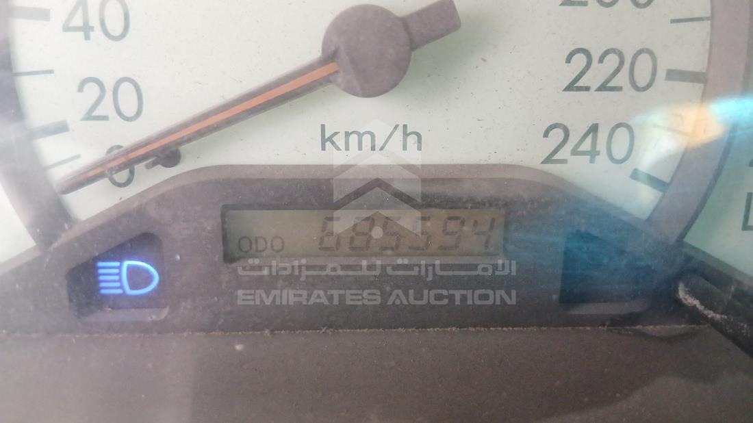 2001 Toyota Corolla — Odometer Reading — Photo 2