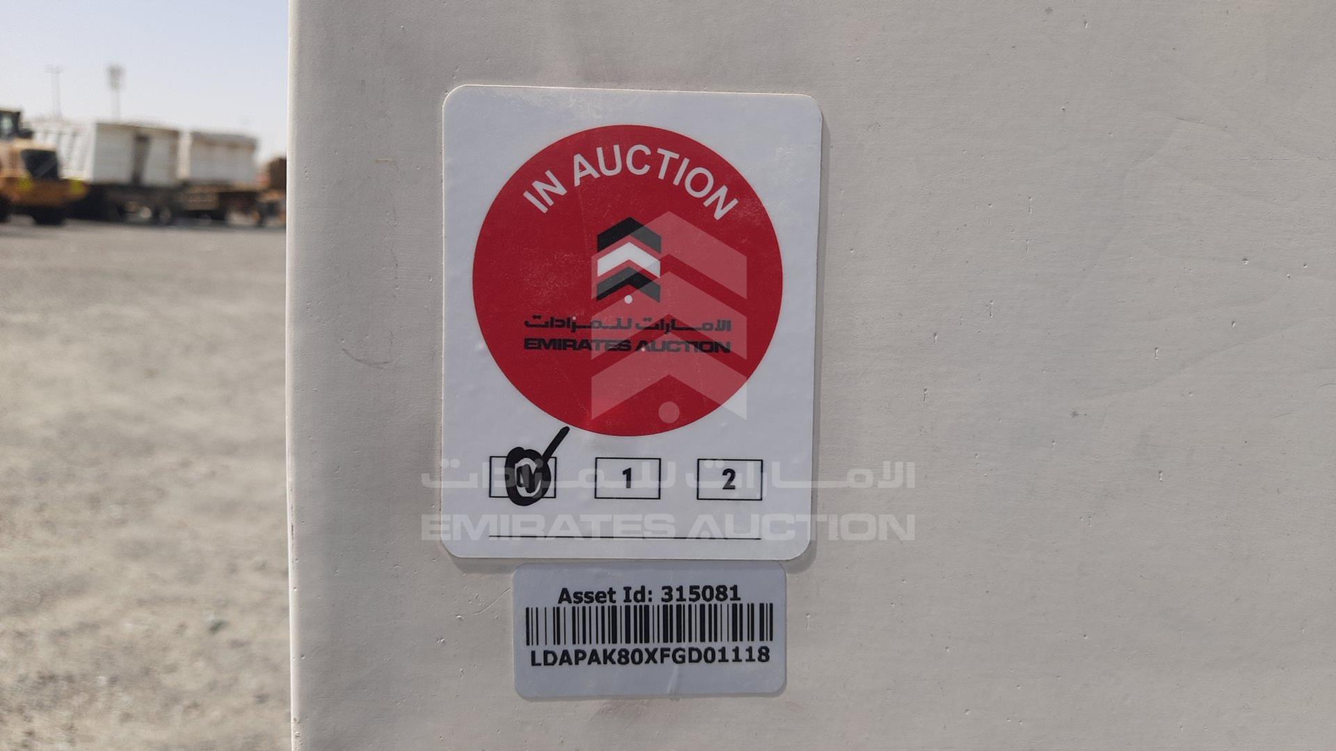 2015 DHOOM D2 150 VIN: LDAPAK80XFGD01118