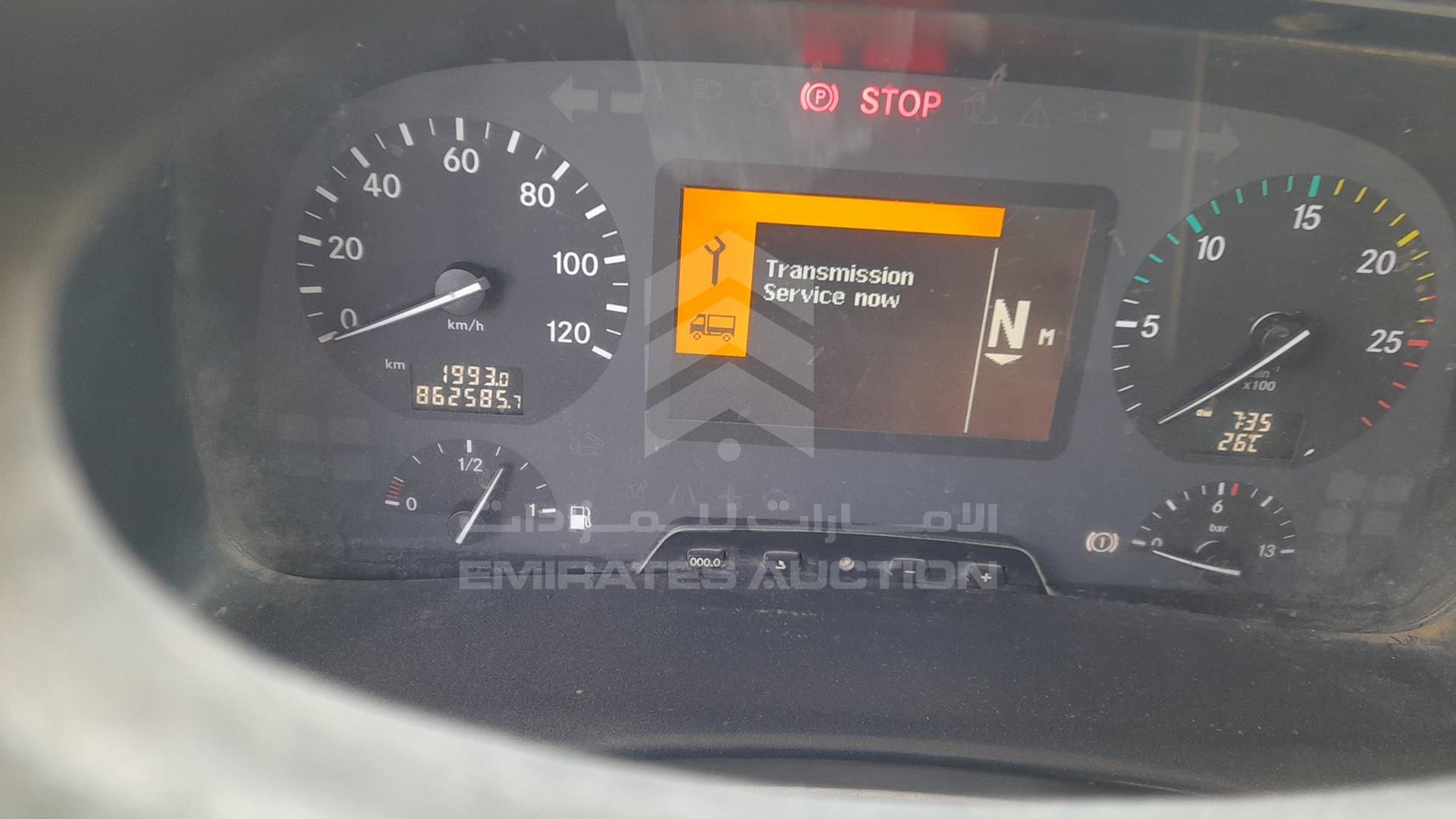 2008 MERCEDES ACTROS VIN: WDAKHCAAX8L280324
