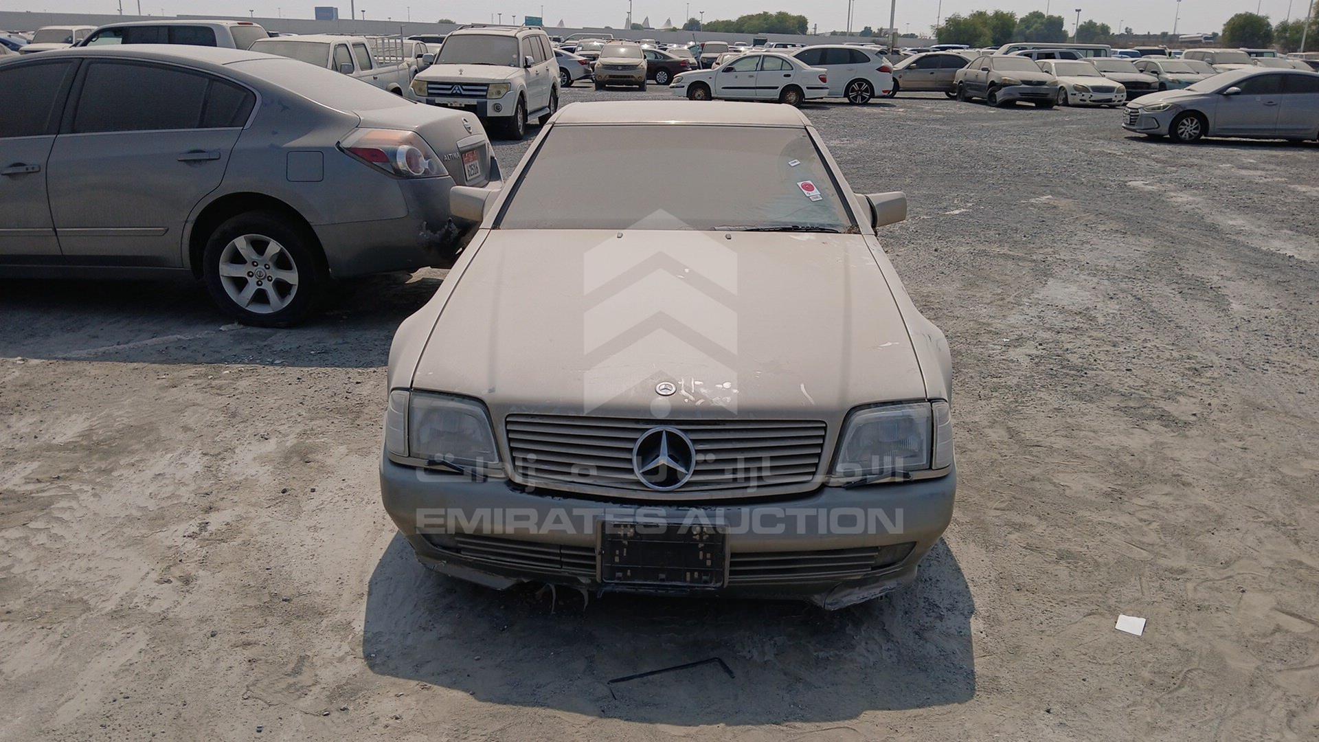 1992 MERCEDES SL 500 VIN: WDB1290661F055571