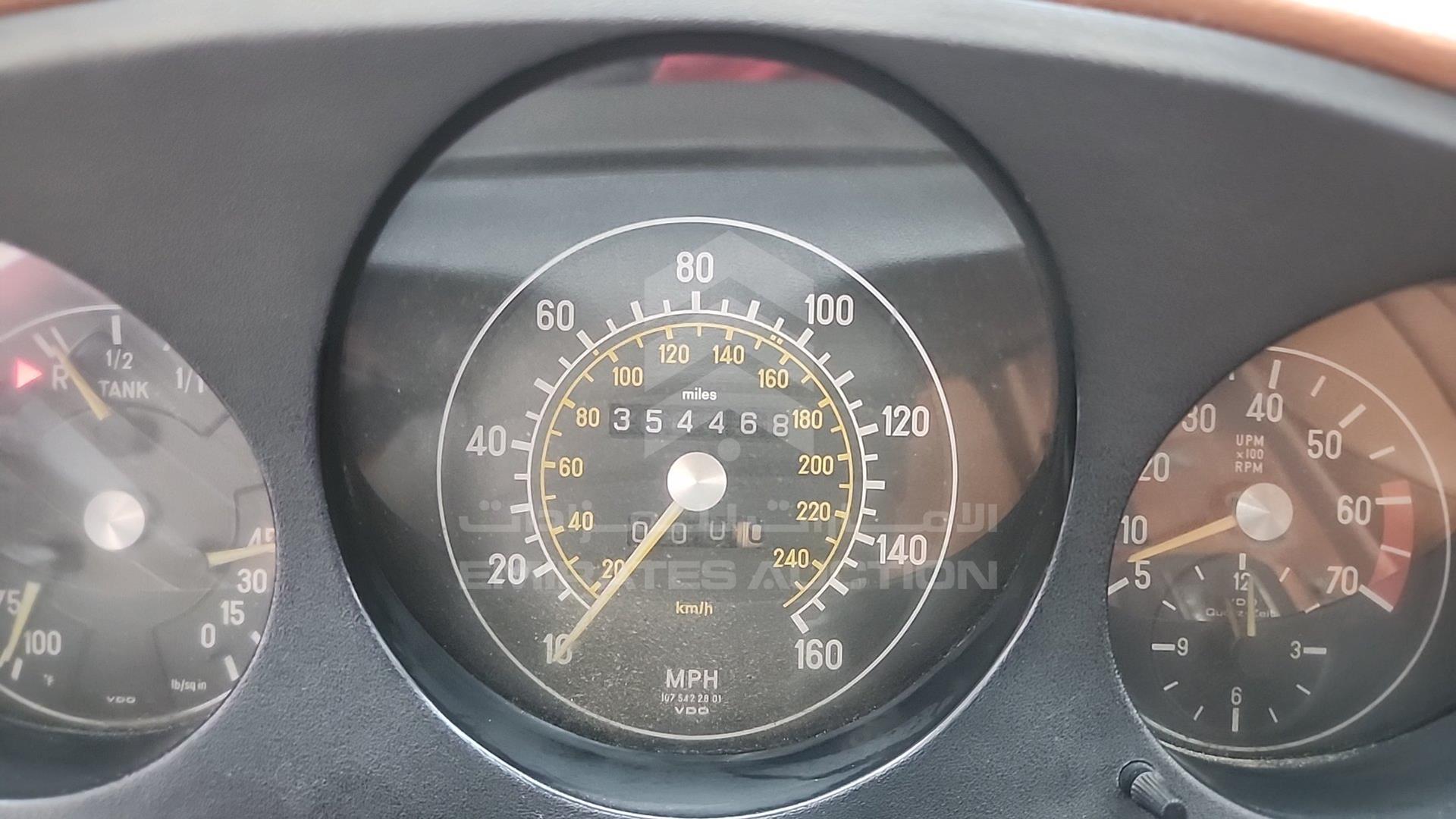 1977 MERCEDES SL 450 VIN: 10704412038946