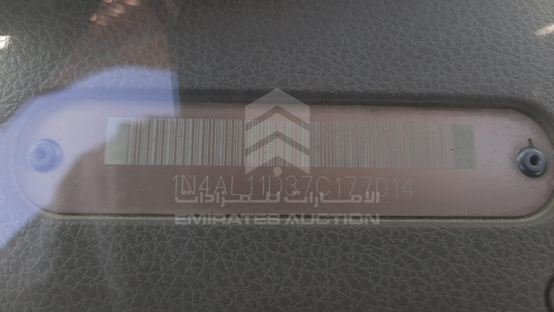 2007 NISSAN ALTIMA VIN: 1N4AL11D37C177014