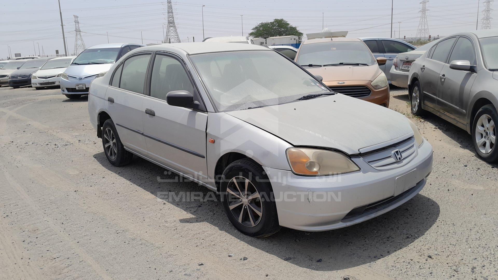 2002 HONDA CIVIC VIN: JHMES86352S406667