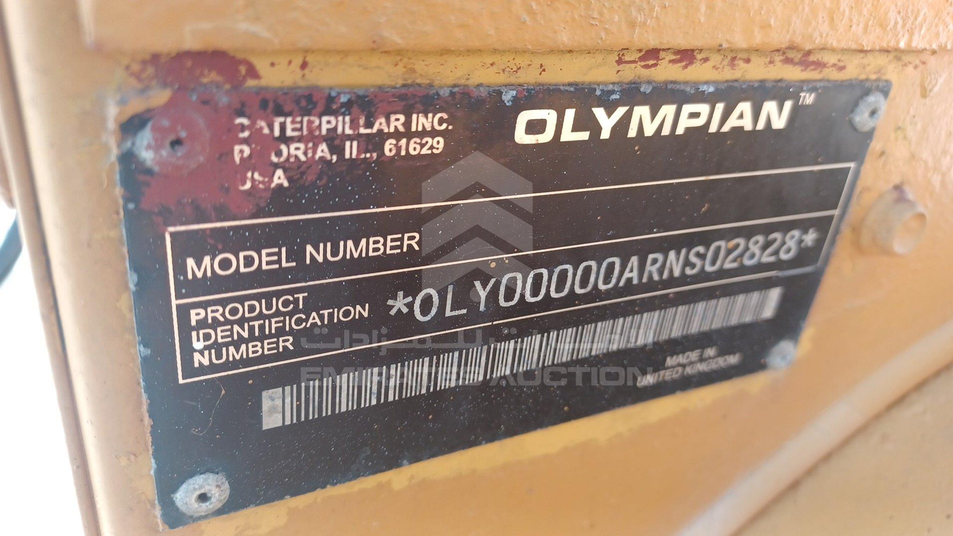 0 GENERATOR --- VIN: OLY00000ARNS02828