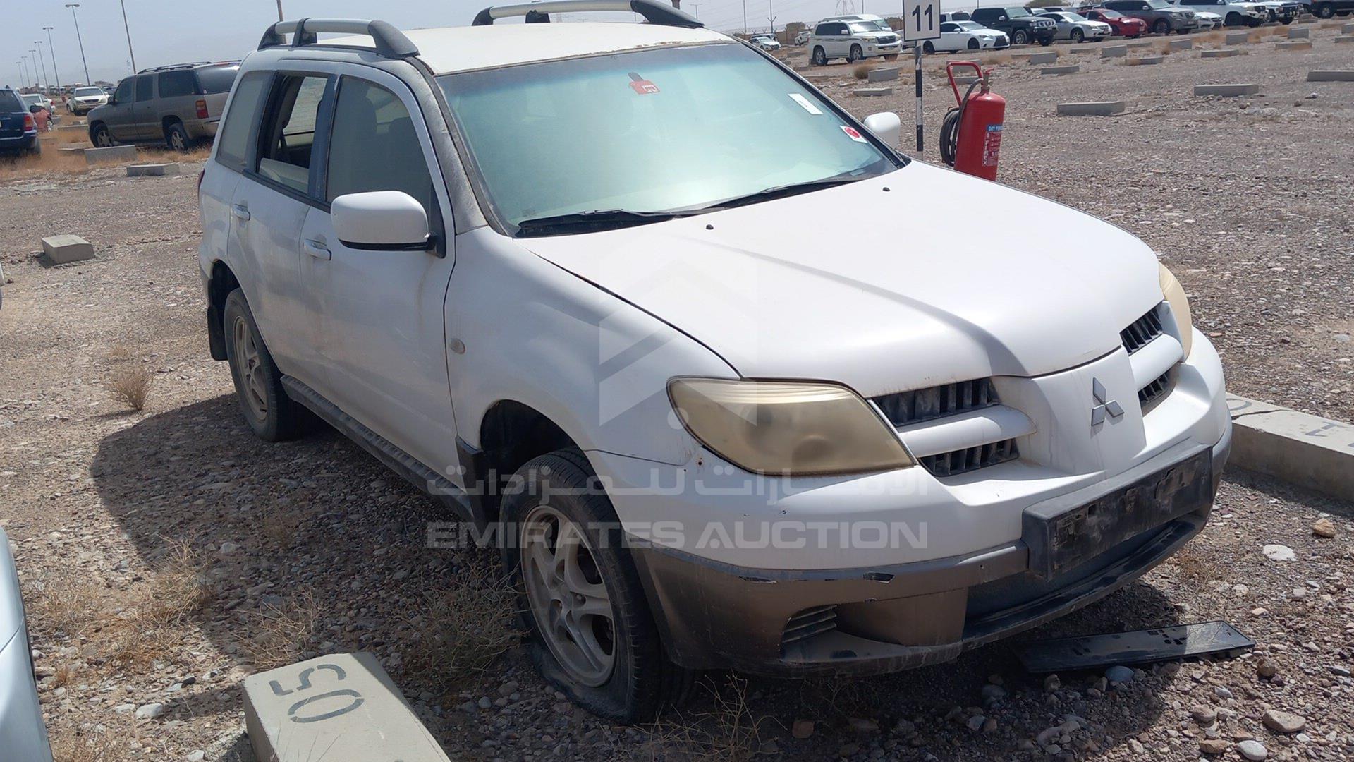 2005 MITSUBISHI OUTLANDER VIN: JMYXRCU5W5U774343