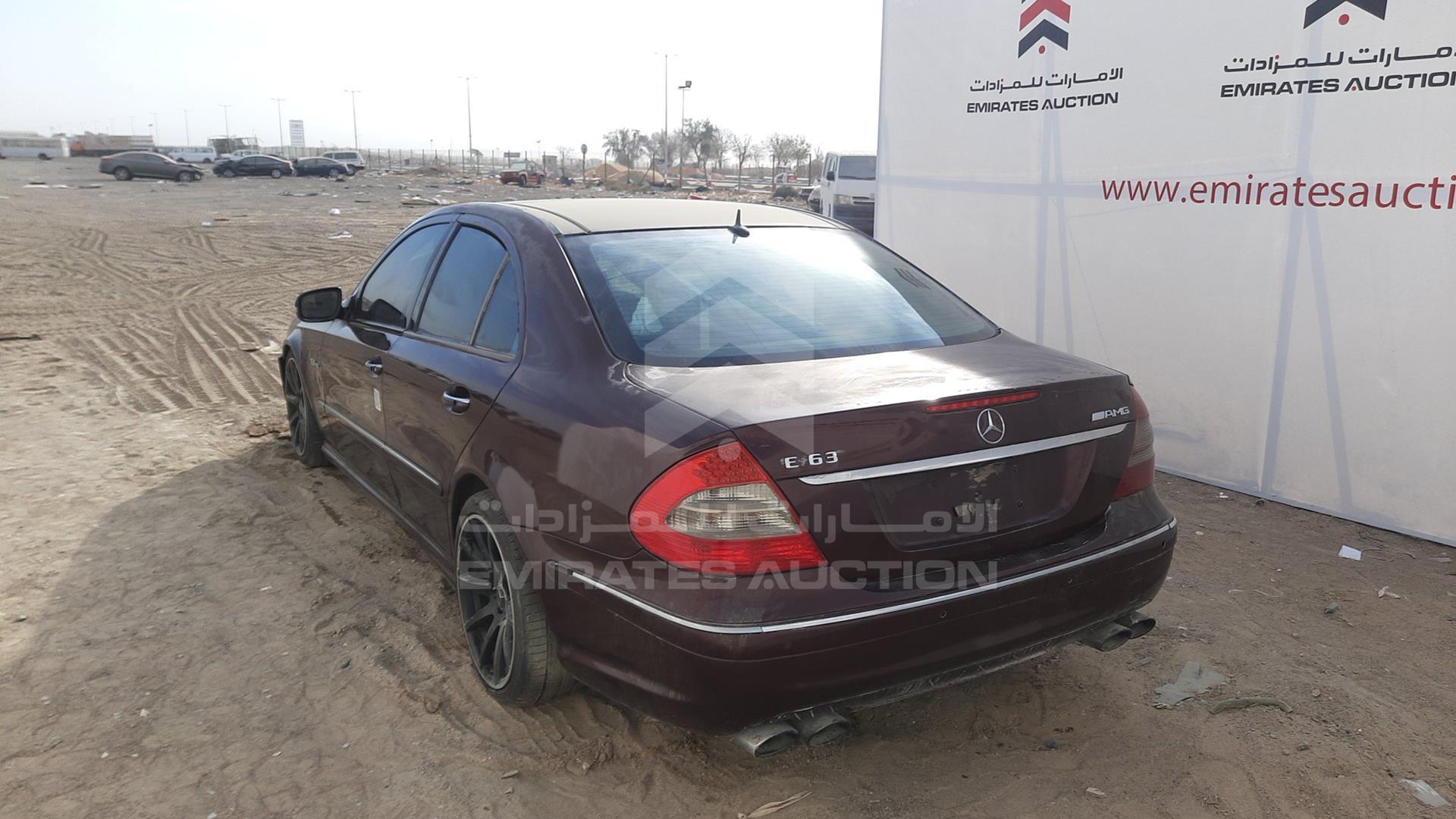 2007 MERCEDES E 63 VIN: WDBUF77X77B068319