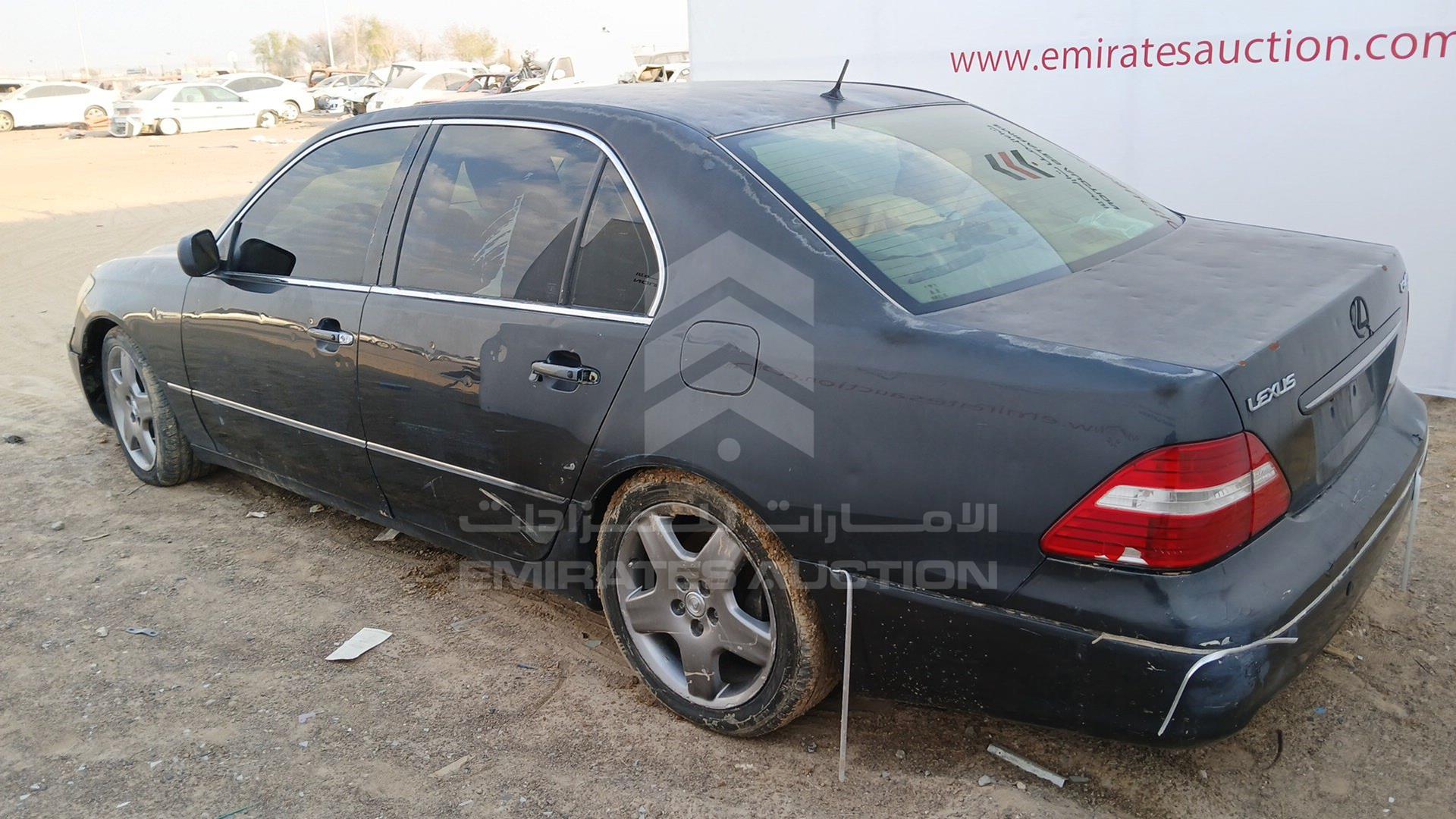 2005 LEXUS LS 430 VIN: JTHBN36F355001580