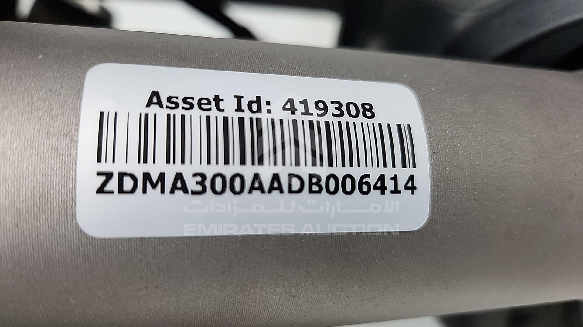 2013 DUCATI --- VIN: ZDMA300AADB006414