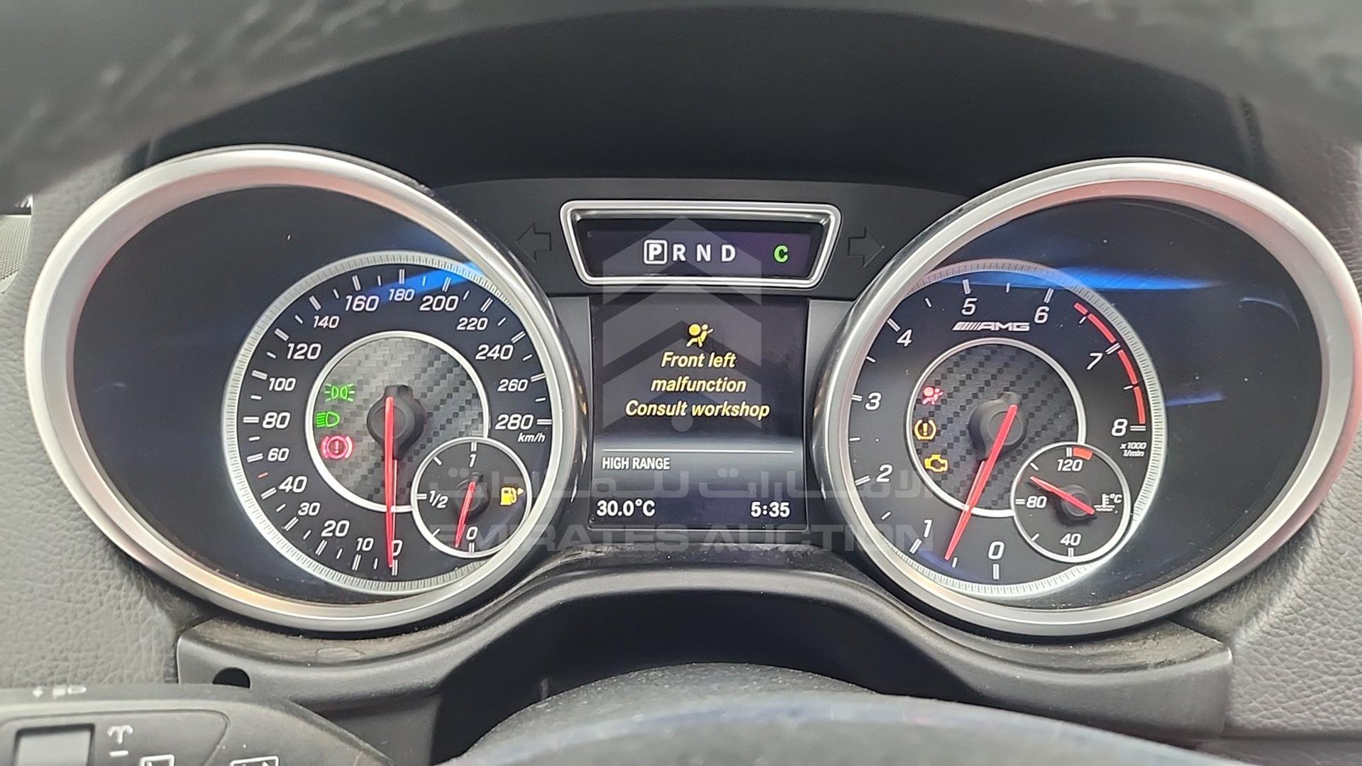 2016 MERCEDES G 63 VIN: WDB4632721X245293