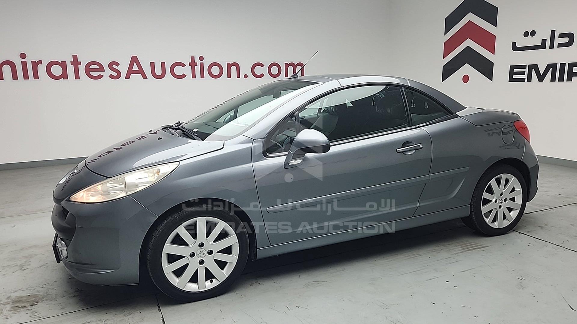 2009 PEUGEOT 207 CC VIN: VF3WB5FWF9E001065