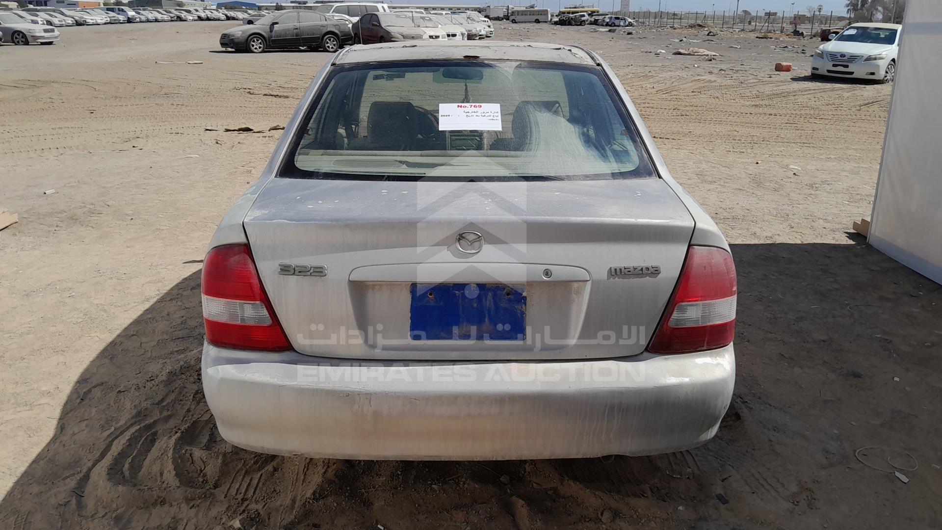 2003 MAZDA 323 VIN: JM7BJ123131217807