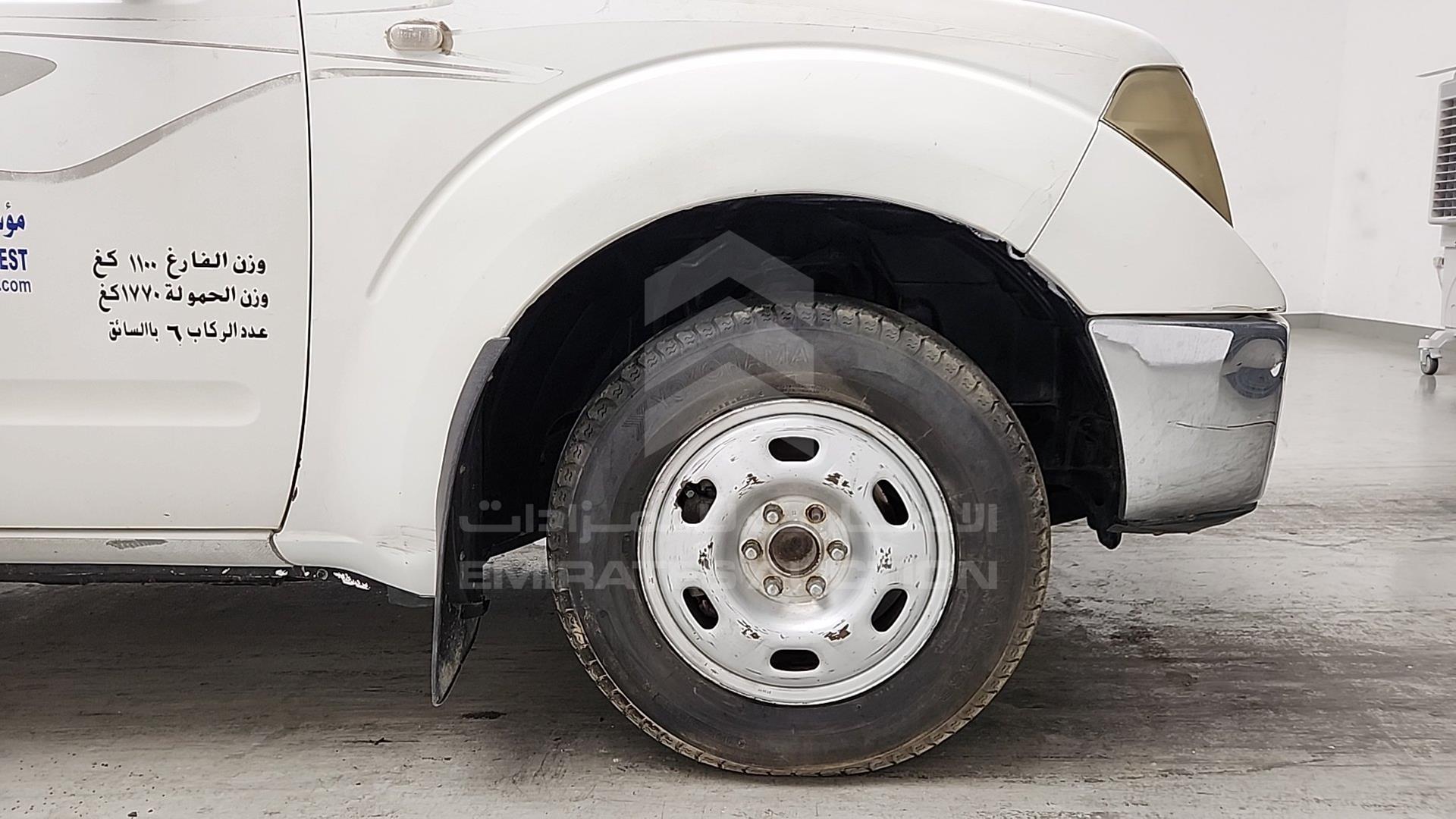 2008 NISSAN NAVARA VIN: MNTBD03S486009490