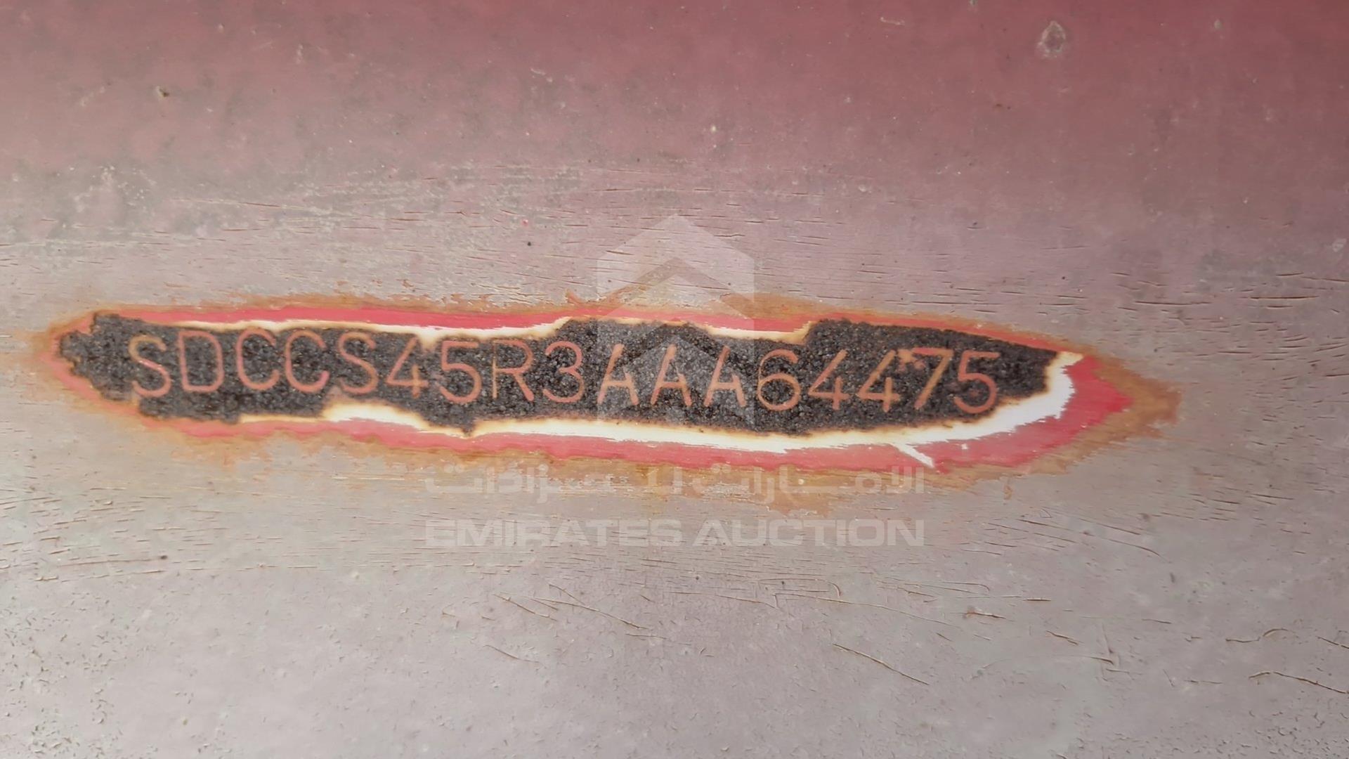 0 TRAILER --- VIN: SDCCS45R3AAA64475