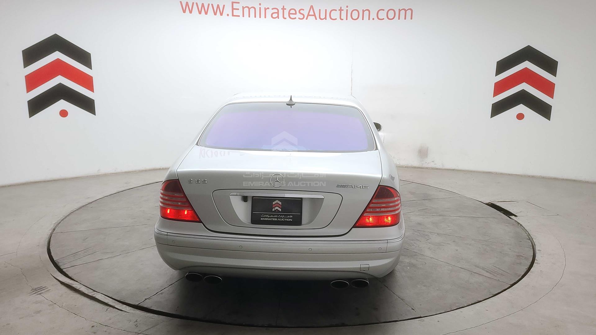 2005 MERCEDES S 65 AMG VIN: WDB2201791A437322