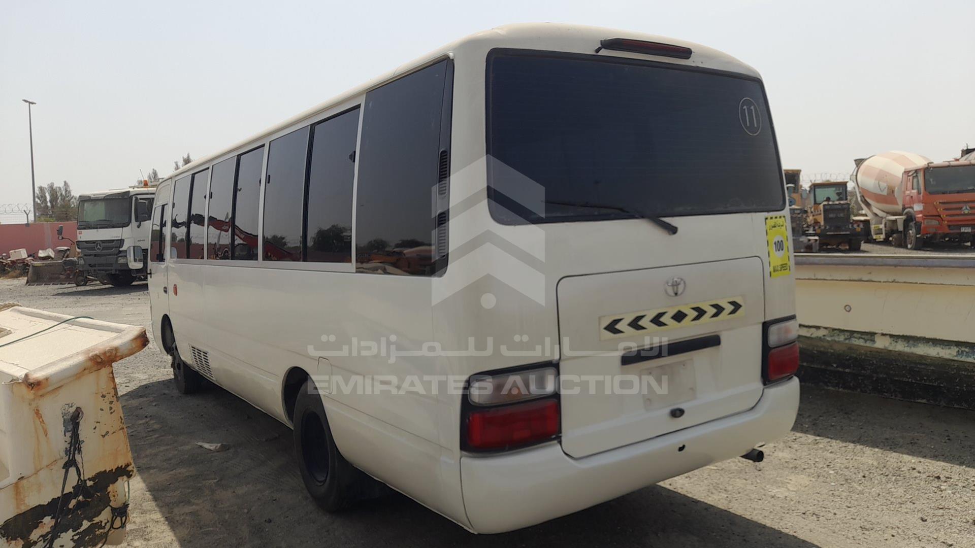 2011 TOYOTA COASTER VIN: JTGFB5186B1041061