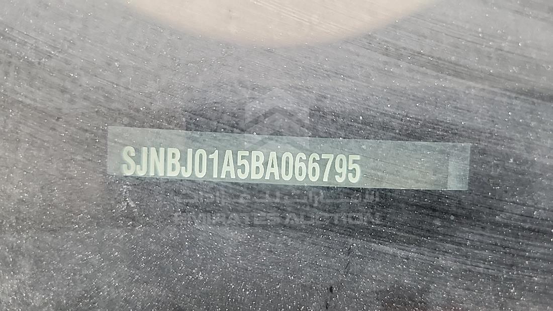 2011 Nissan Qashqai — VIN on Frame — Photo 4