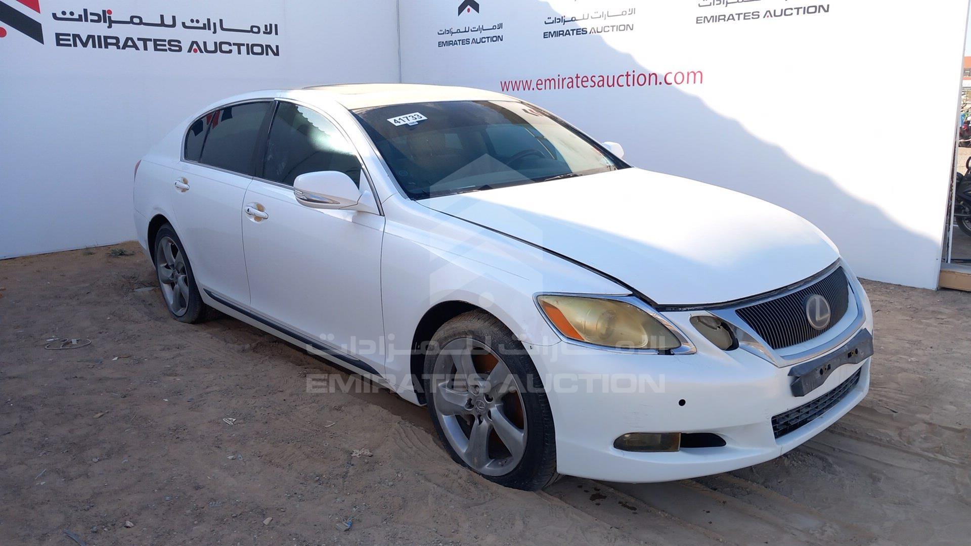 2008 LEXUS GS 350 VIN: JTHBE96S280038167