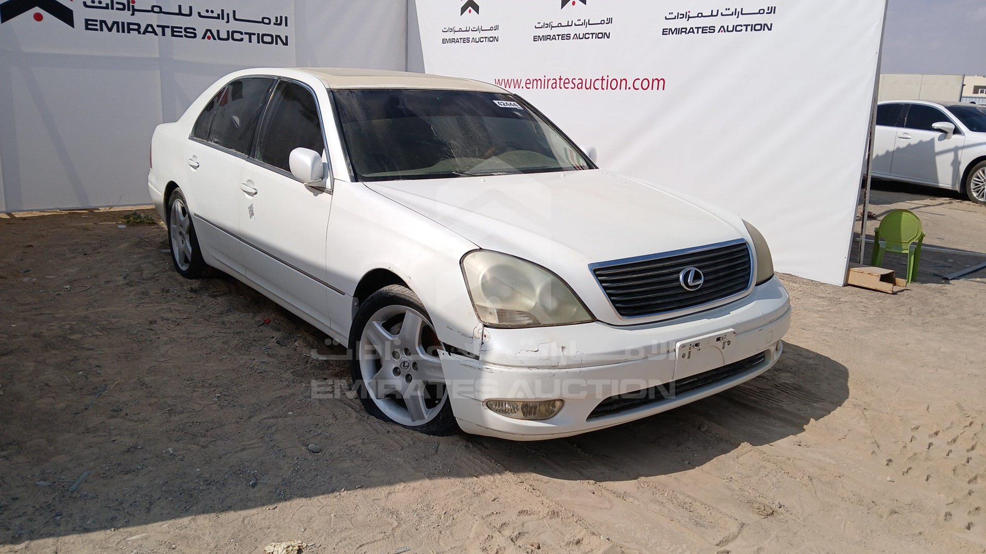 2001 LEXUS LS 430 VIN: JTHBN30F810023168