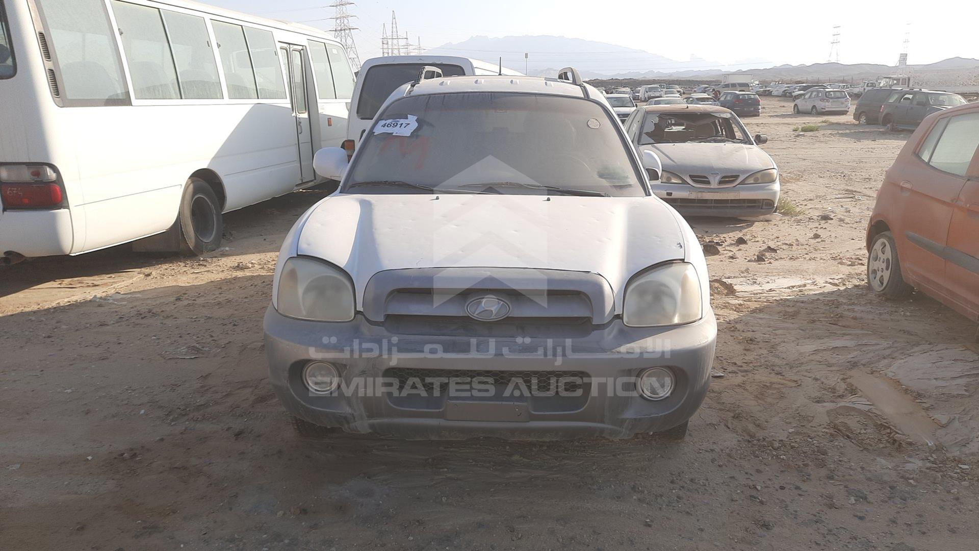 2006 HYUNDAI SANTA FE VIN: KM8SC13D86U086384