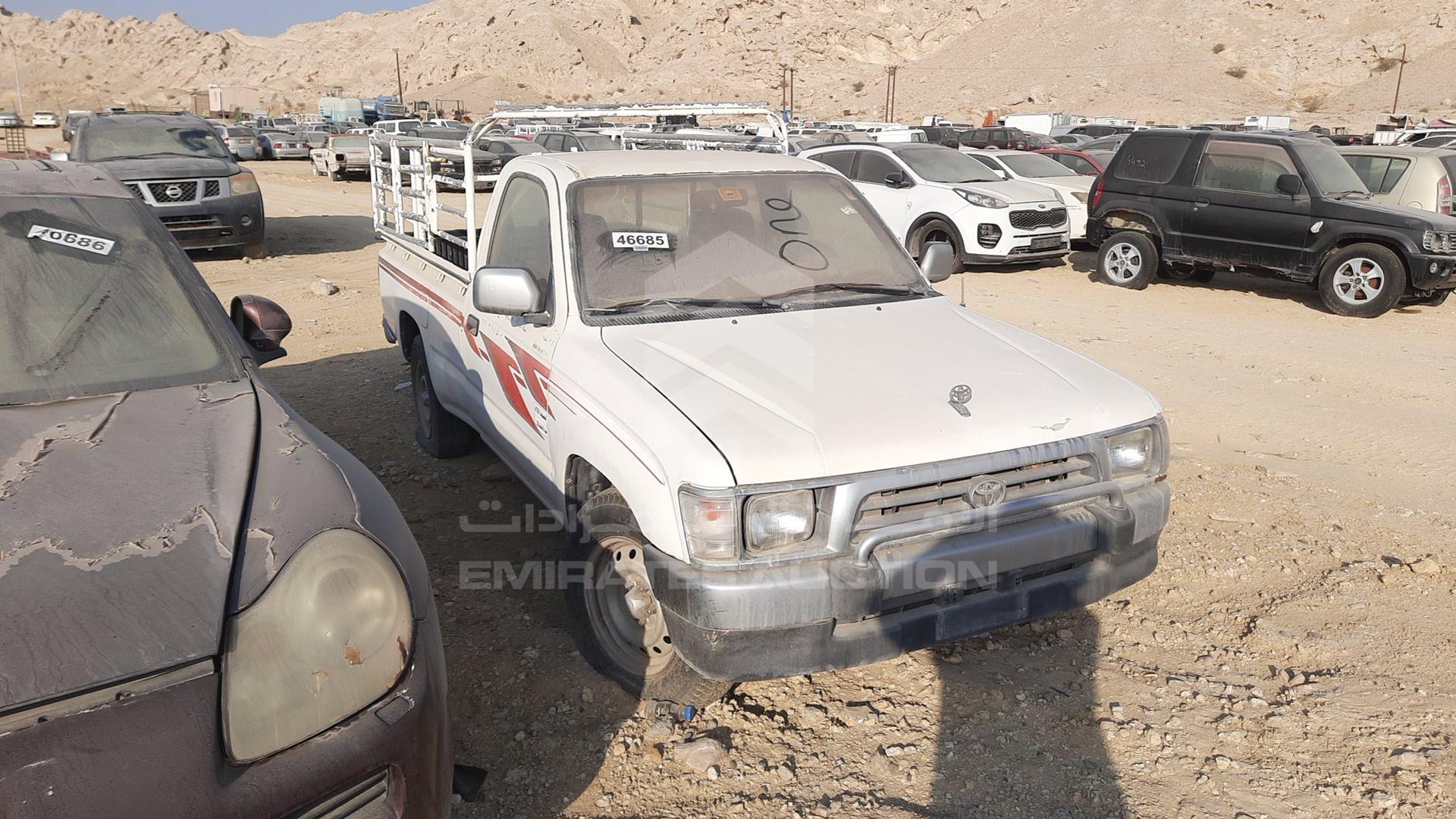 2000 TOYOTA HILUX VIN: JT4AG4265Y0016439