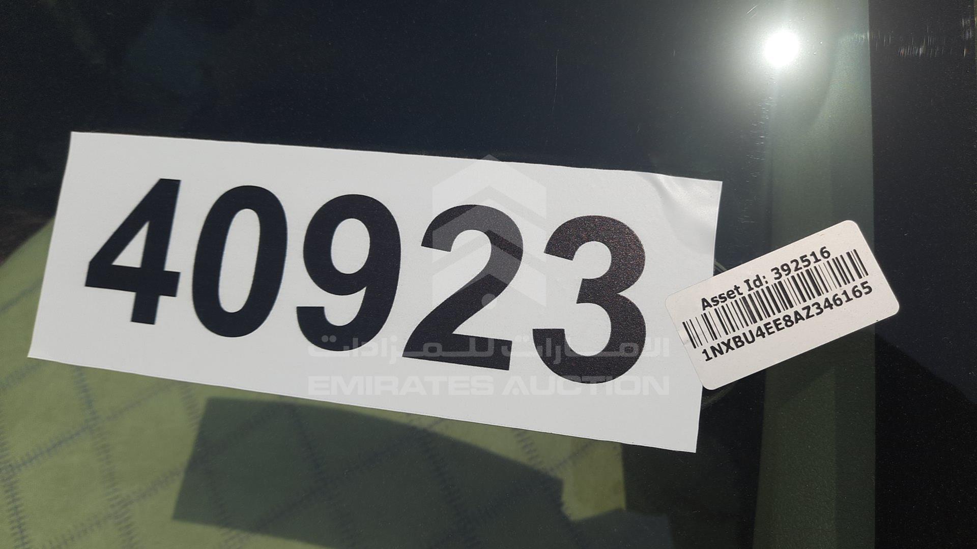 2010 TOYOTA COROLLA VIN: 1NXBU4EE8AZ346165