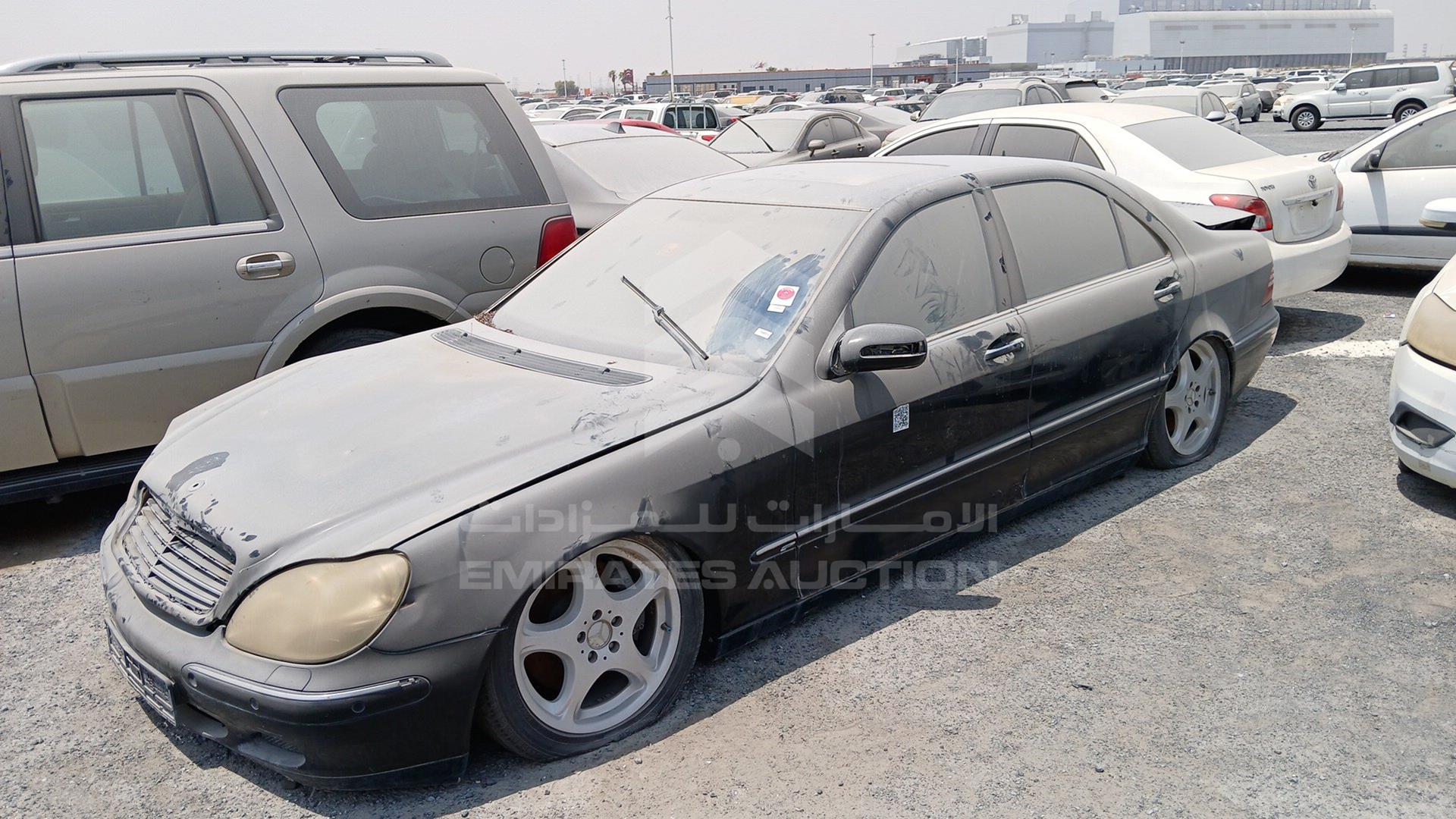 2001 MERCEDES S 600 VIN: WDB2201781A207496