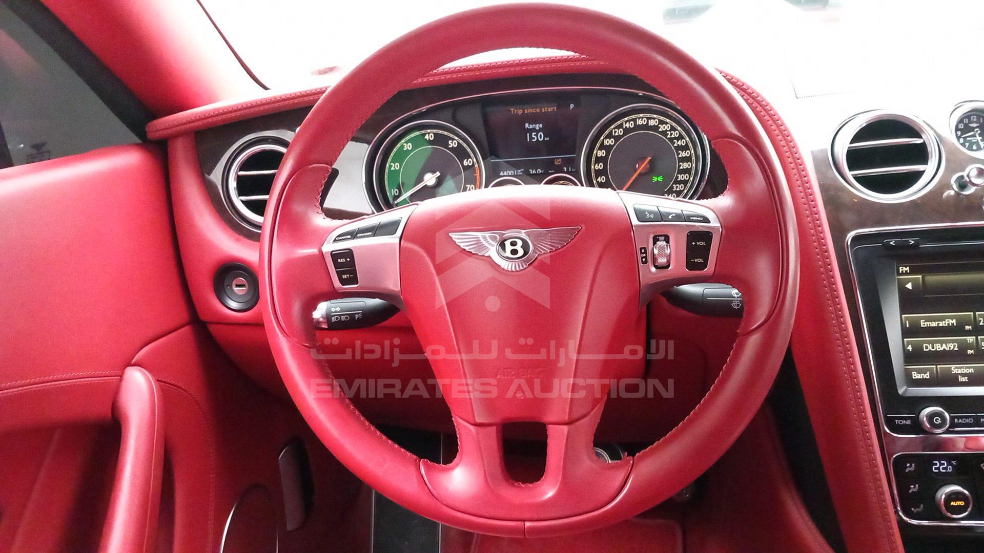 2013 BENTLEY CONTINENTAL VIN: SCBFJ63W7DC082438