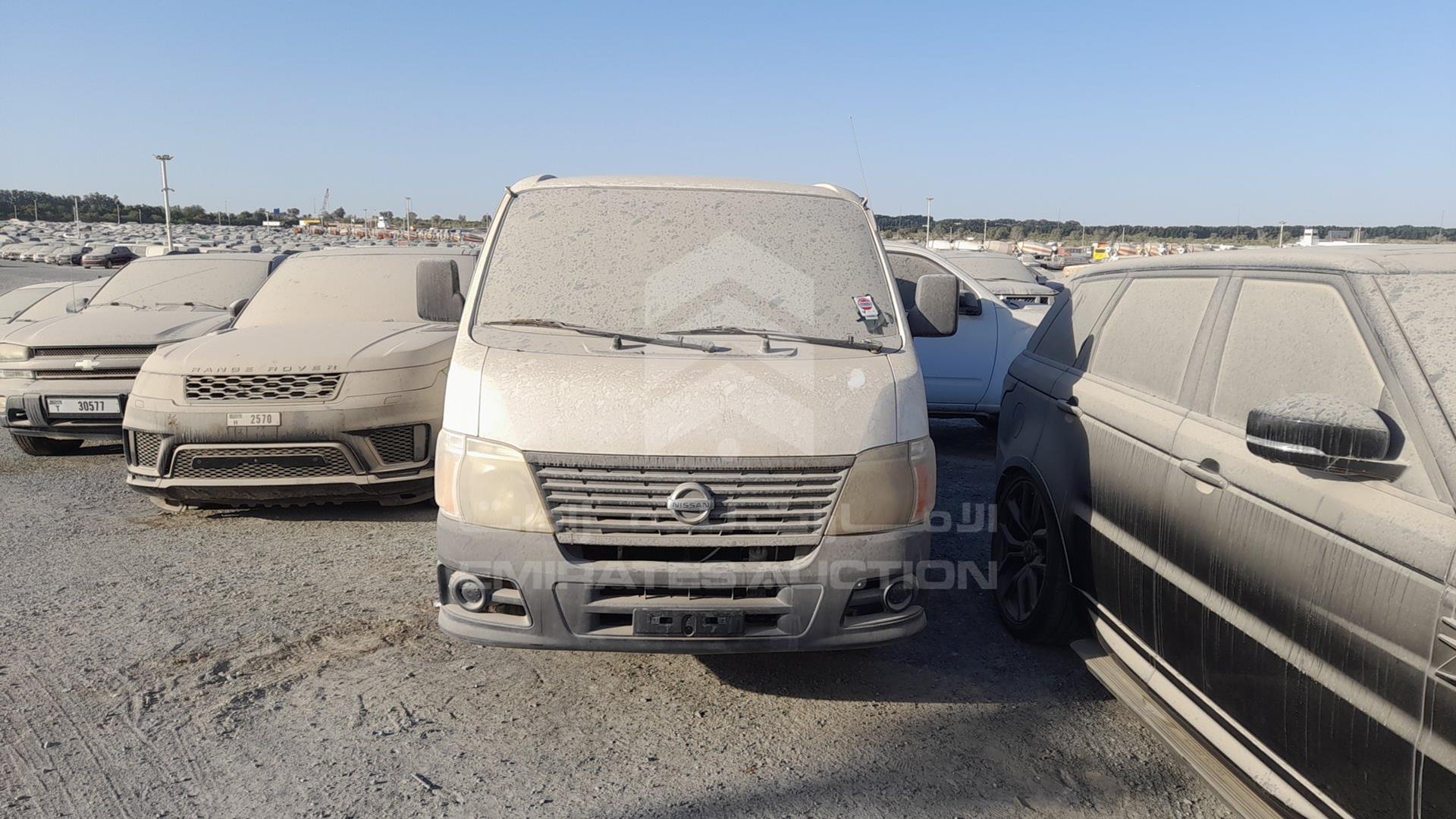2008 NISSAN URVAN VIN: JN6AE54S48X004535