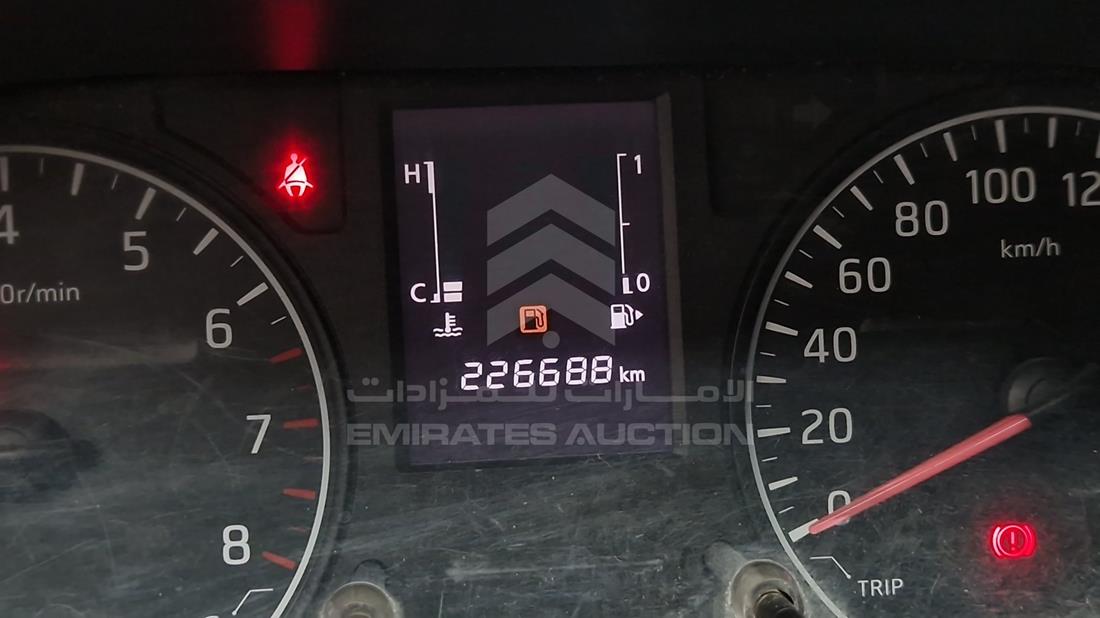 2016 Nissan Urvan — Odometer Reading — Photo 1