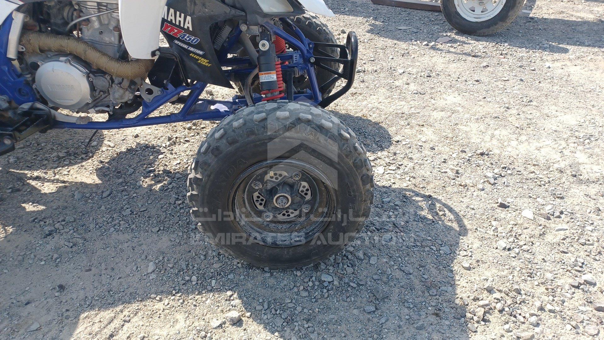 0 YAMAHA YFZ450 VIN: JY4AJ20Y97C030981