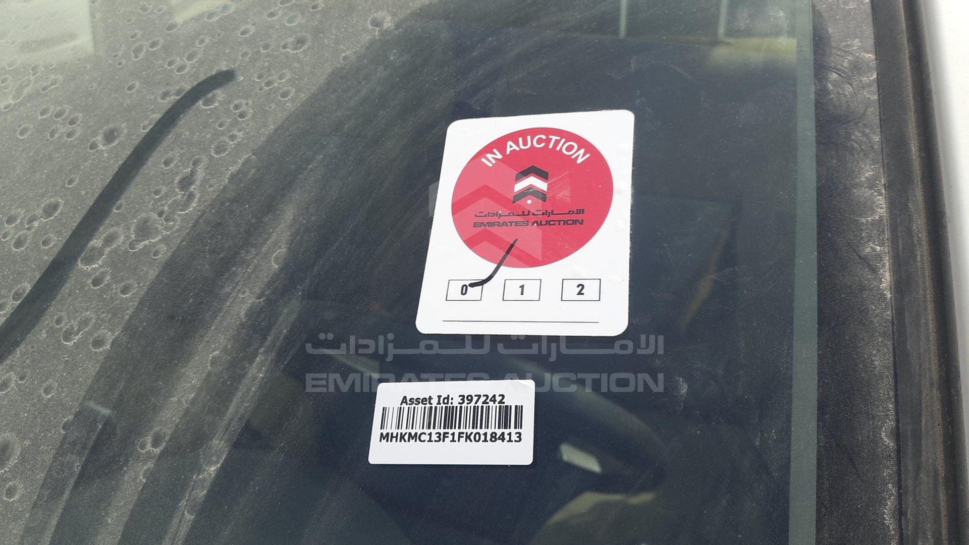 2015 TOYOTA AVANZA VIN: MHKMC13F1FK018413