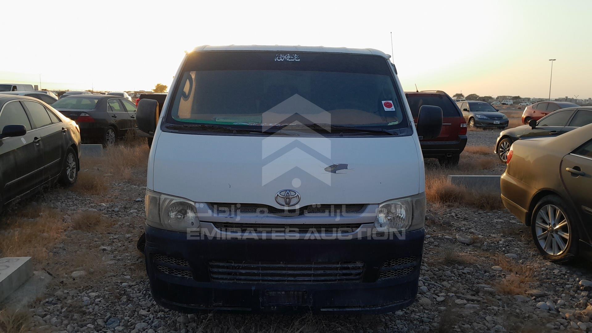2008 TOYOTA HIACE VIN: JTFHX02P980032201