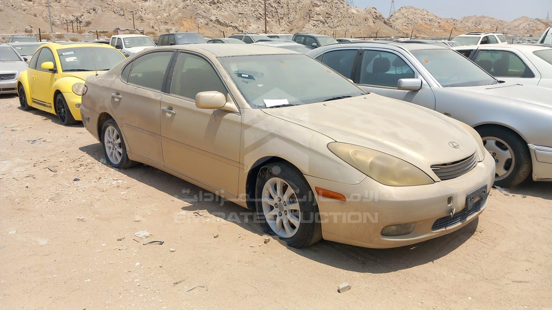 2003 LEXUS ES 300 VIN: JTHBF30G430135510
