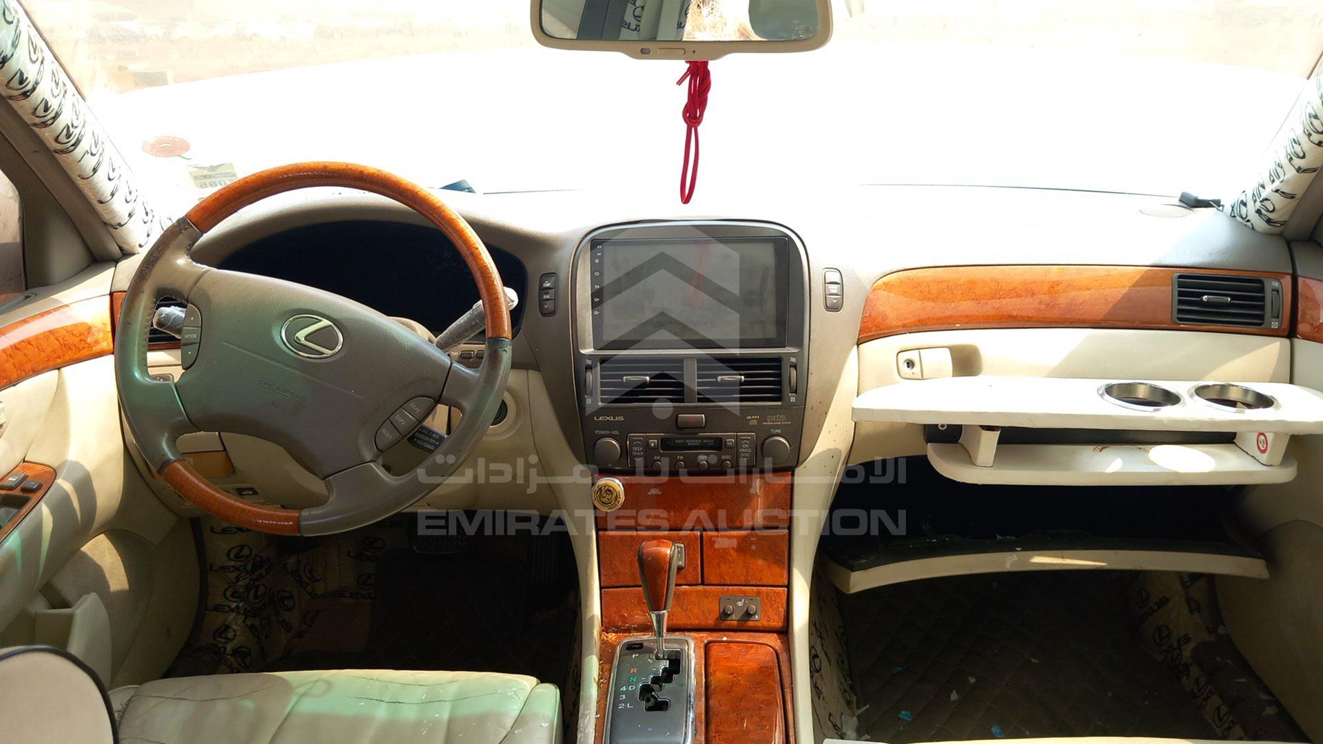 2001 LEXUS LS 430 VIN: JTHBN30F910049181