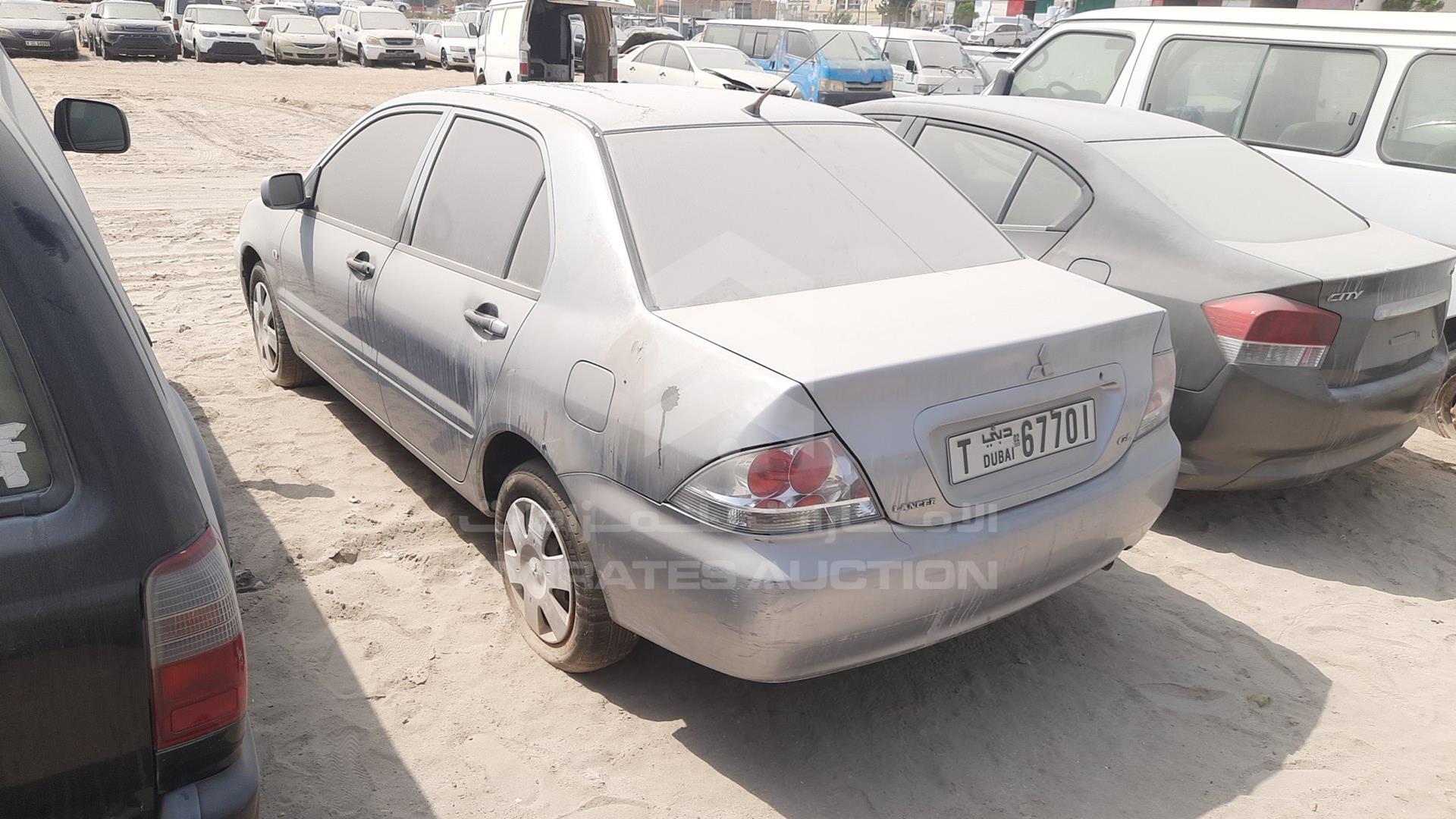 2007 MITSUBISHI LANCER VIN: JMYSRCS1A7U720544