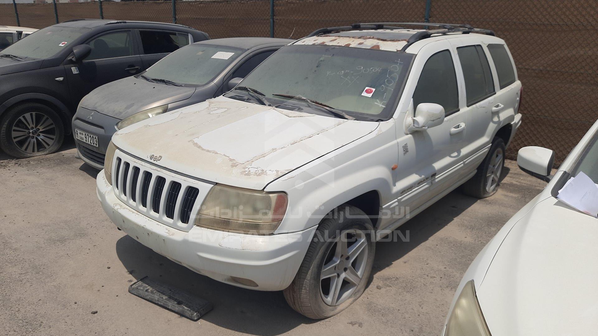 2000 JEEP GRAND CHEROKEE VIN: 1J4GW58N3YY122871
