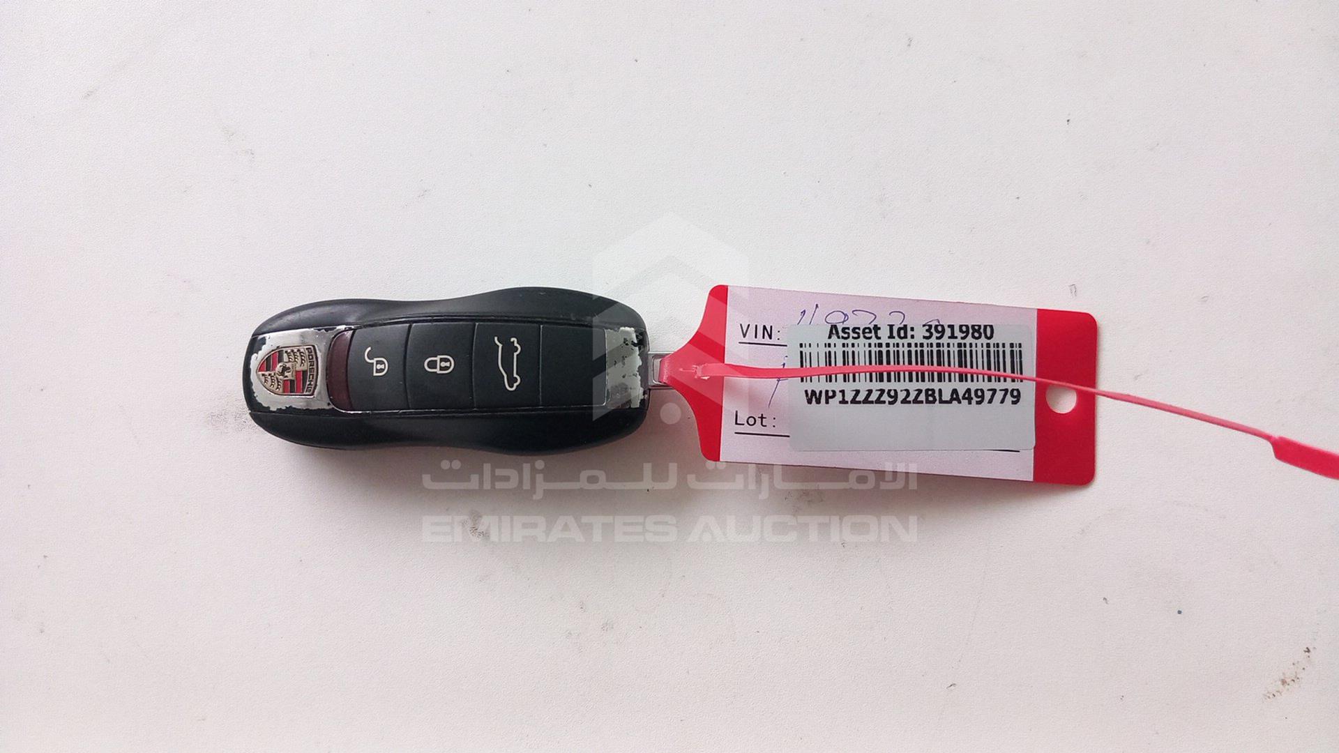 2011 PORSCHE CAYENNE VIN: WP1ZZZ92ZBLA49779