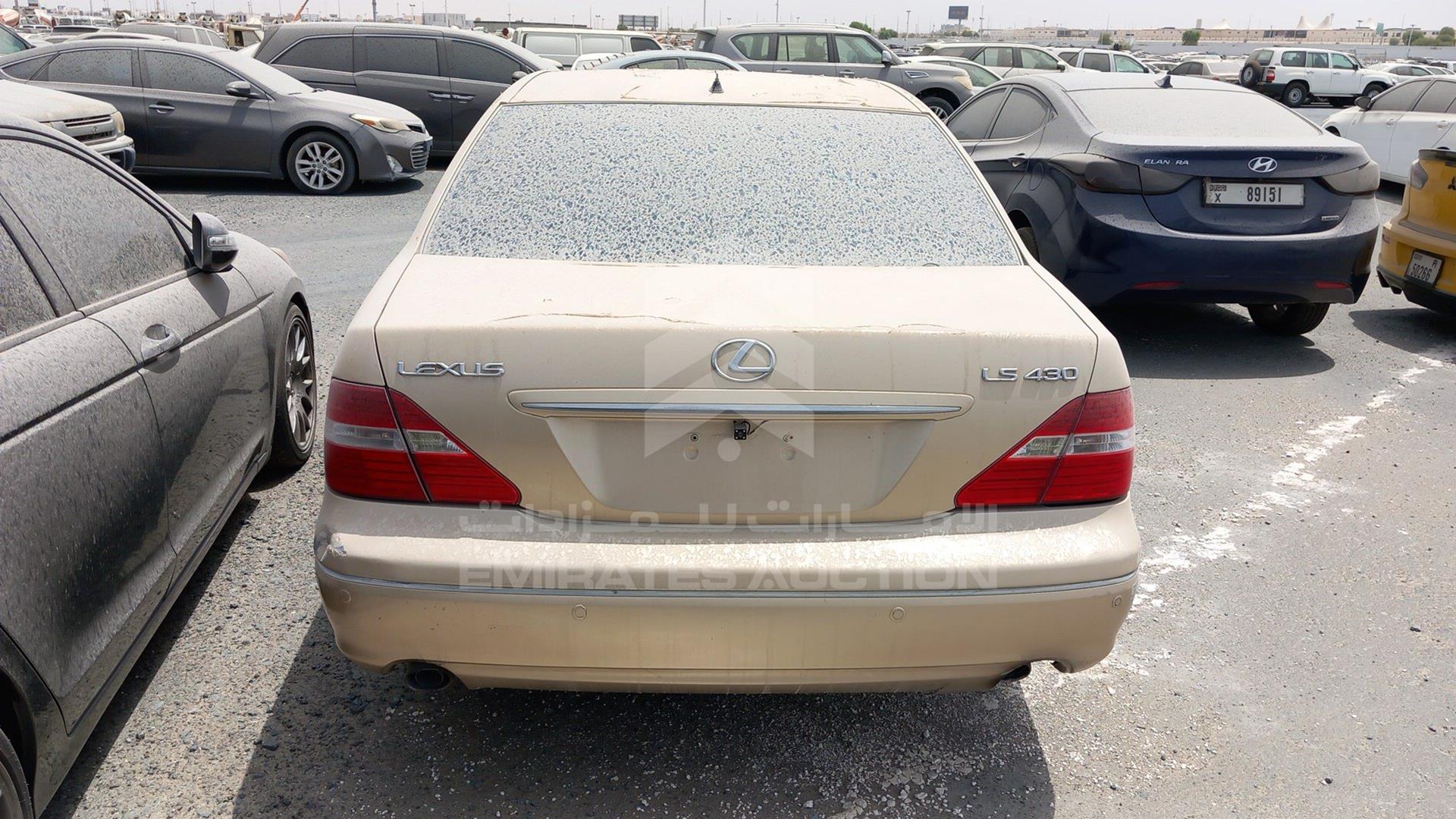 2004 LEXUS LS 430 VIN: JTHBN36F440124431