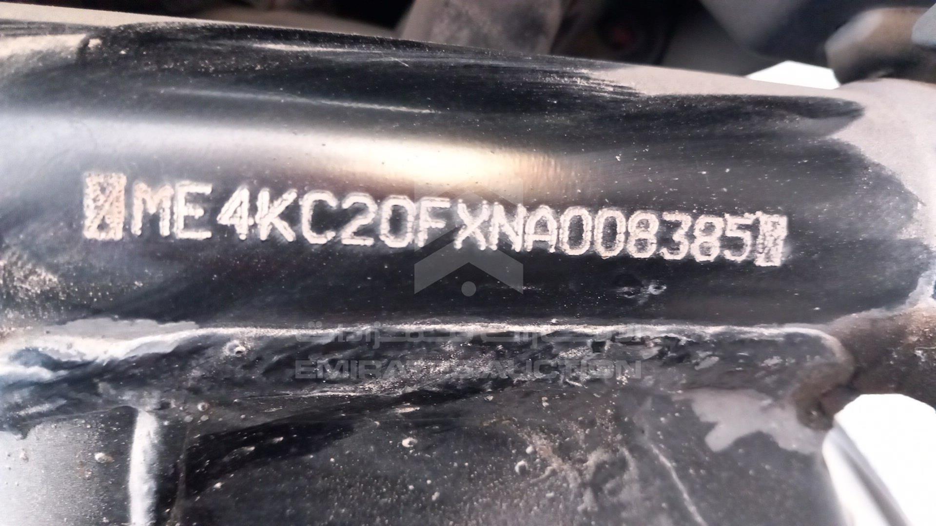 2022 HONDA UNICORN VIN: ME4KC20FXNA008385